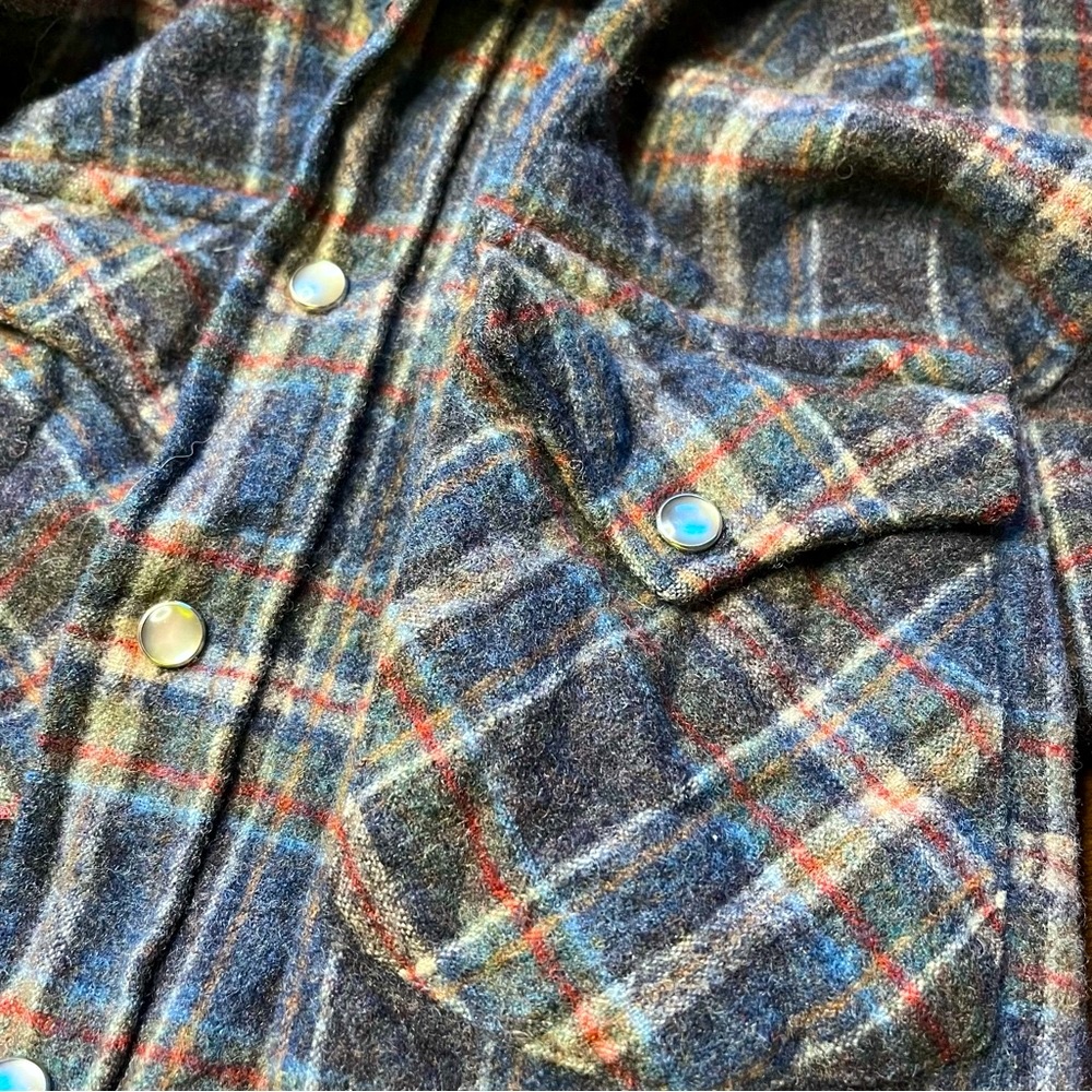 Pendleton Plaid Wool Shirt